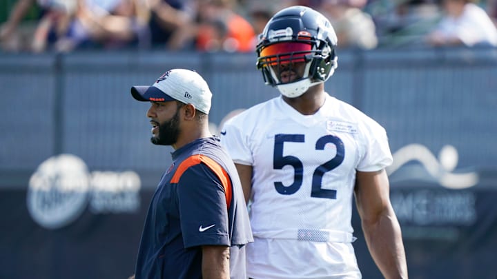 Chicago Bears Training Camp, Sean Desai, Khalil Mack