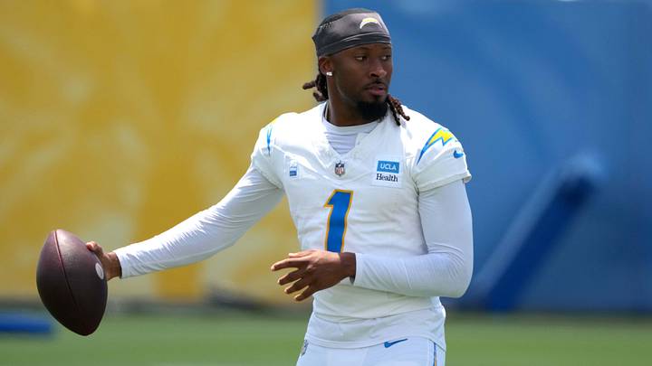 Chargers receiver Quentin Johnston could be a real bargain in 2026 fantasy football drafts. Chargers receiver Quentin Johnston could be a real bargain in 2026 fantasy football drafts.