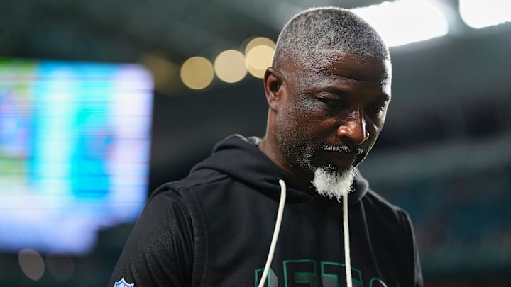 New York Jets head coach Aaron Glenn