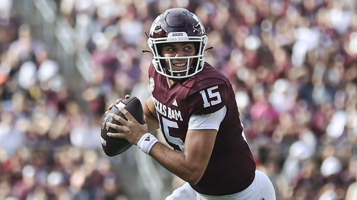 Texas A&M football star Conner Weigman got an apology from his school after messing up his name on their 2024 game tickets. Texas A&M football star Conner Weigman got an apology from his school after messing up his name on their 2024 game tickets.