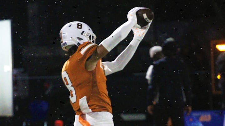 Brayden Rouse warming up prior to South Paulding game 2025 Brayden Rouse warming up prior to South Paulding game 2025