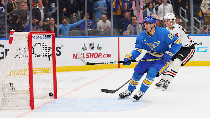 Chicago Blackhawks v St Louis Blues Empty Net Goal Chicago Blackhawks v St Louis Blues Empty Net Goal
