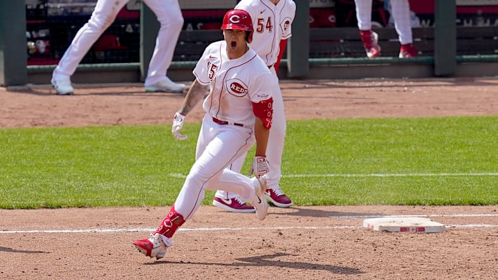 Cincinnati Reds third baseman Nick Senzel