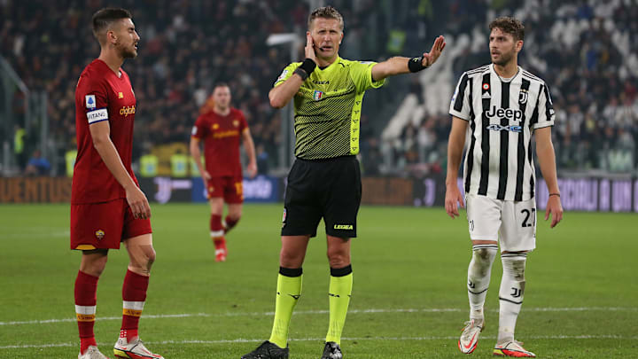 L'arbitro Orsato in Juve-Roma
