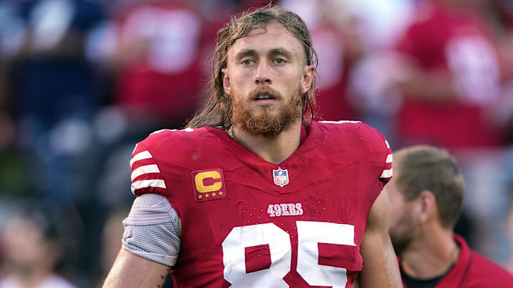 San Francisco 49ers tight end George Kittle (85)