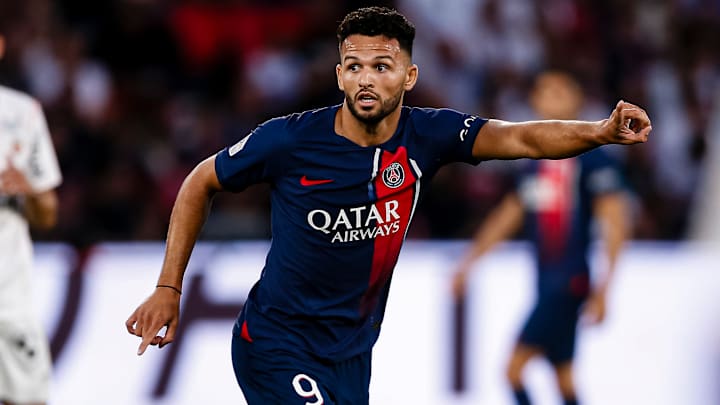 Gonçalo Ramos n'a pas trouvé le chemin des filets pour sa première avec le PSG face à Lorient ce samedi (0-0). 