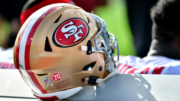 San Francisco 49ers helmet