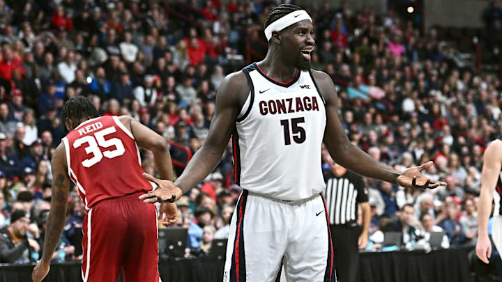 Gonzaga Bulldogs forward Graham Ike.