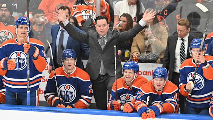 Edmonton Oilers former head coach Jay Woodcroft