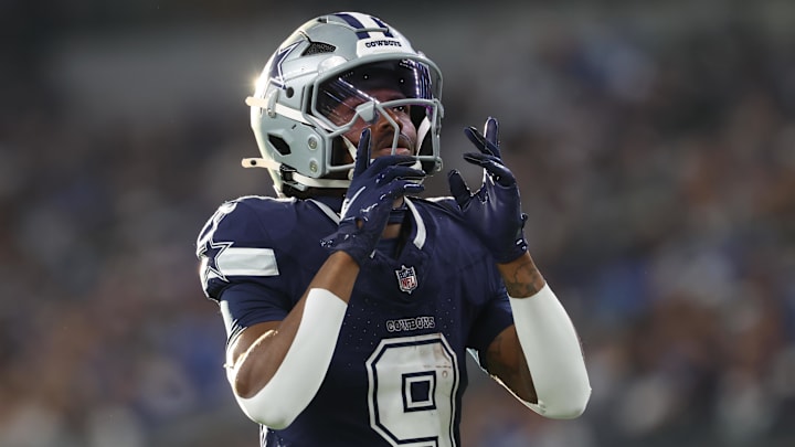Dallas Cowboys wide receiver KaVontae Turpin reacts during the second half against the Detroit Lions,