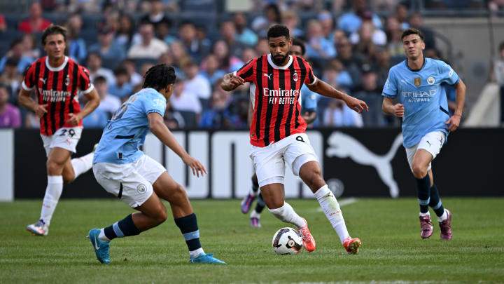 Manchester City e Milan se enfrentaram em amistoso nos EUA