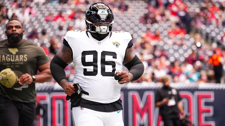 New York Jets defensive tackle Khalen Saunders