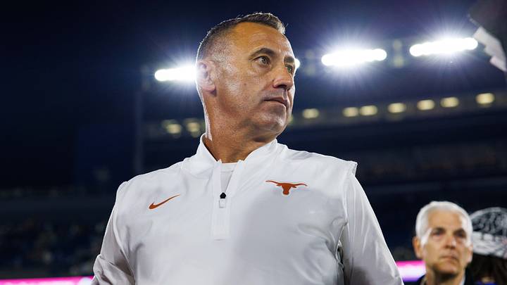 Texas Longhorns head coach Steve Sarkisian. Mandatory Credit: Jordan Prather-Imagn Images Texas Longhorns head coach Steve Sarkisian. Mandatory Credit: Jordan Prather-Imagn Images