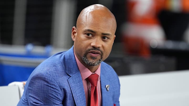 Atlanta Falcons general manager Terry Fontenot opened significant cap space with a pair of contract restructures. Atlanta Falcons general manager Terry Fontenot opened significant cap space with a pair of contract restructures.