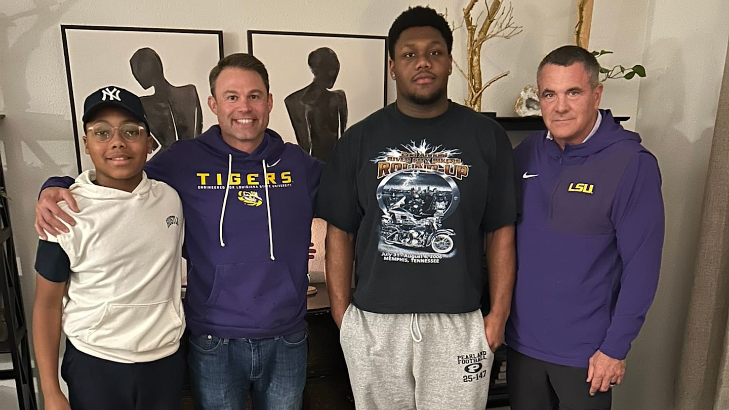 LSU Football Makes Major Move for Nebraska Cornhuskers, Oklahoma Sooners DL Target