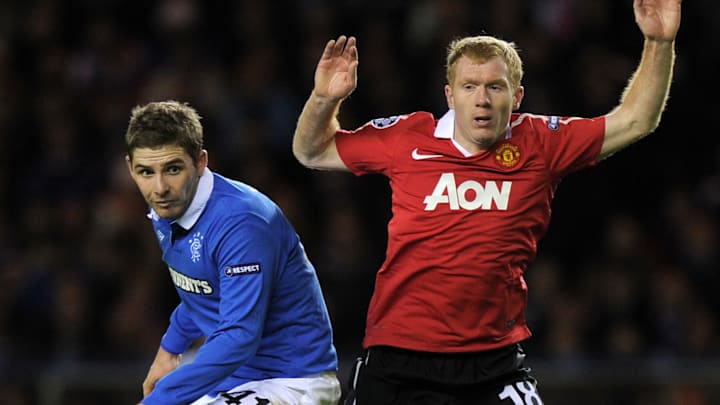 Soccer - UEFA Champions League Group C - Matchday 5 - Glasgow Rangers v Manchester United
