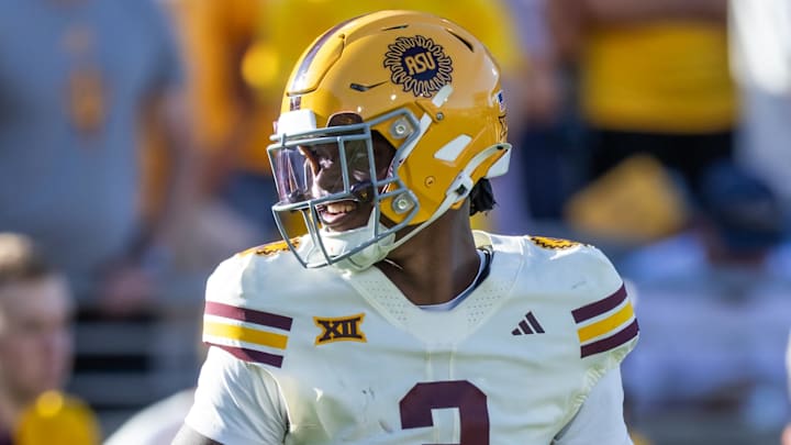 Oct 18, 2025; Tempe, Arizona, USA; Arizona State Sun Devils quarterback Jeff Sims (2) against the Texas Tech Red Raiders at Mountain America Stadium. Mandatory Credit: Mark J. Rebilas-Imagn Images Oct 18, 2025; Tempe, Arizona, USA; Arizona State Sun Devils quarterback Jeff Sims (2) against the Texas Tech Red Raiders at Mountain America Stadium. Mandatory Credit: Mark J. Rebilas-Imagn Images