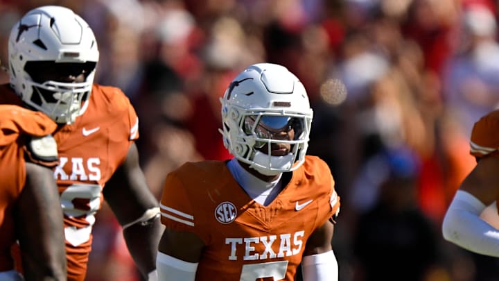 Texas Longhorns defensive back Malik Muhammad.