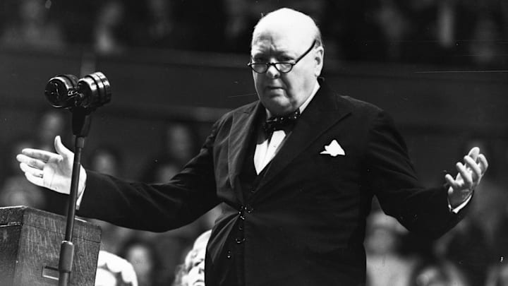 Churchill knew how to tackle those midday slumps.