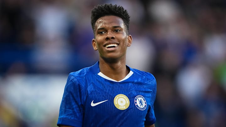 Estêvão arrived at Chelsea this summer.
