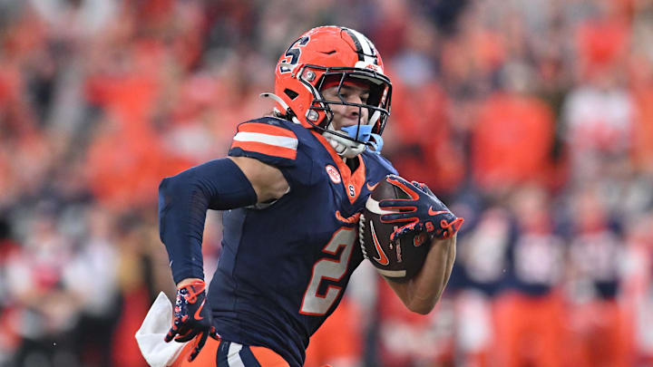 Syracuse wide receiver Trebor Pena 