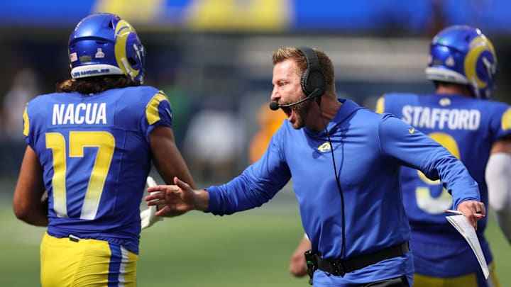 Puka Nacua, Sean McVay, LA Rams