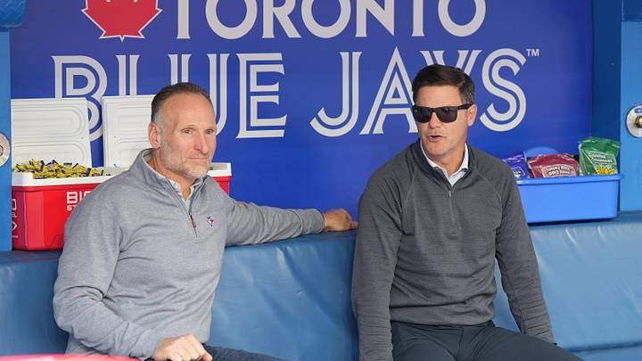 Toronto Blue Jays President & CEO Mark A. Shapiro and Executive Vice President, Baseball Operations & GM Ross Atkins Toronto Blue Jays President & CEO Mark A. Shapiro and Executive Vice President, Baseball Operations & GM Ross Atkins