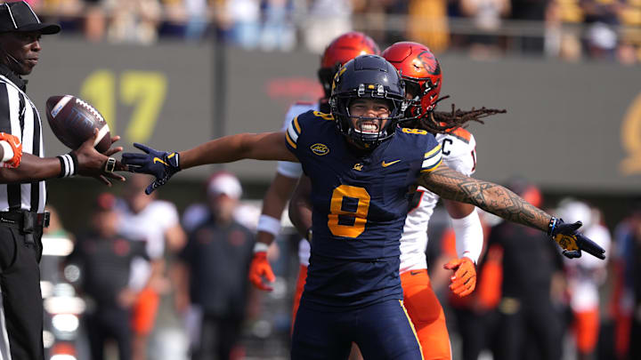 Cal wide reciver Mikey Matthews 