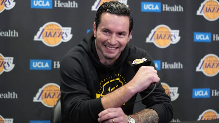 Los Angeles Lakers head coach JJ Redick.
