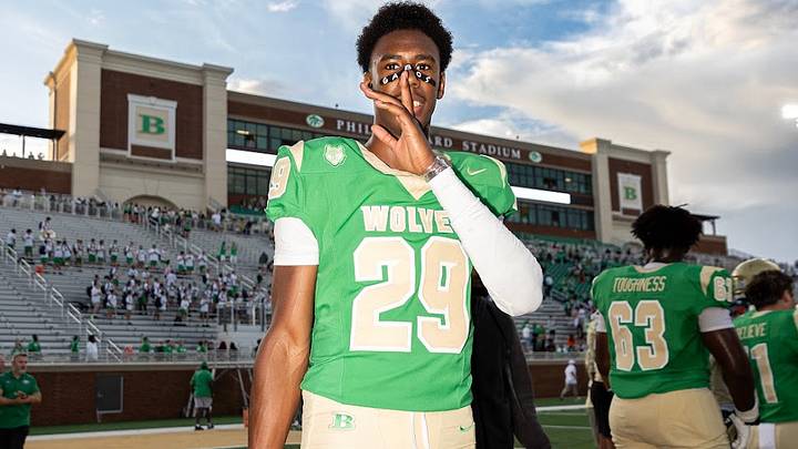 Seven Rashad during the 2026 season. Seven Rashad during the 2026 season.