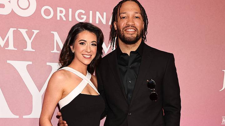 Jalen Brunson and his wife, Dr. Ali Marks Brunson. Jalen Brunson and his wife, Dr. Ali Marks Brunson.