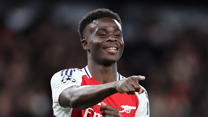 Bukayo Saka will be back in an Arsenal shirt soon