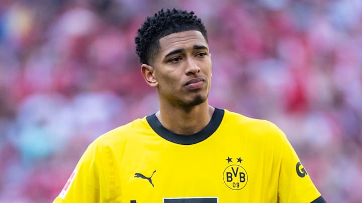 Jude Bellingham, sous les couleurs de son ancien club, le Borussia Dortmund