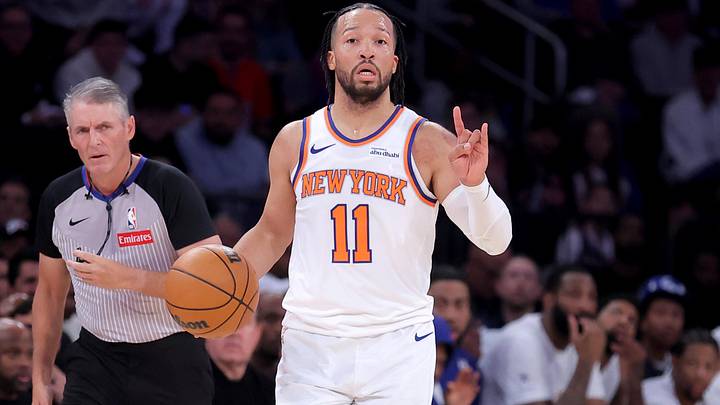Jalen Brunson and the Knicks will look to take command of their series against the 76ers on Wednesday night.