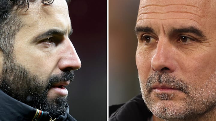 Duelo marca encontro de Rúben Amorim e Pep Guardiola