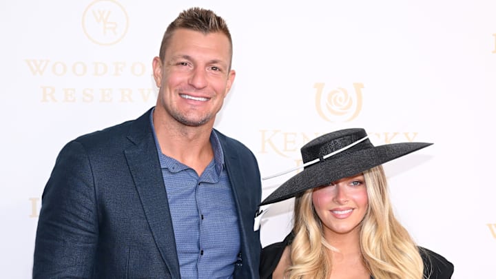 Rob Gronkowski and Camille Kostek