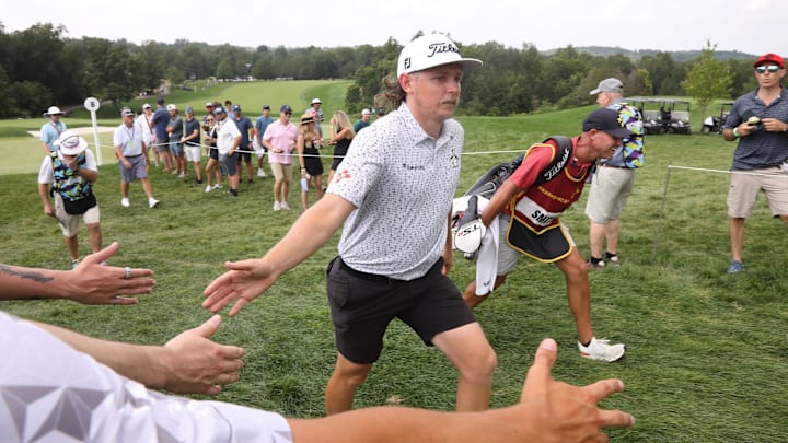 Cam Smith took issue with a playing partner at his home country's Open.