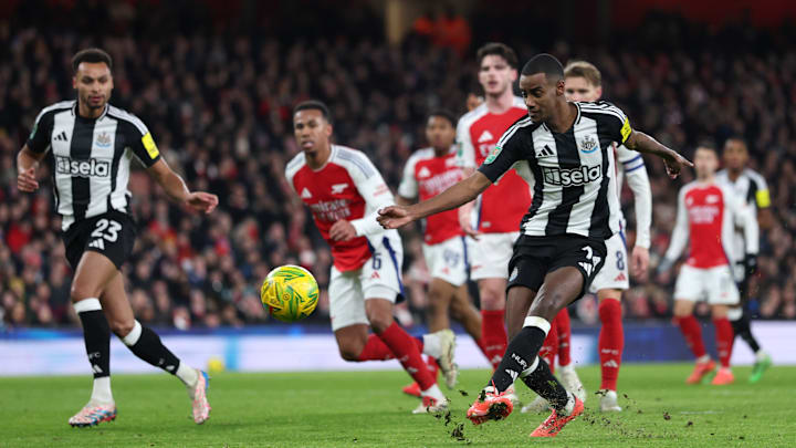 Arsenal have a 2-0 deficit to overcome on Tyneside