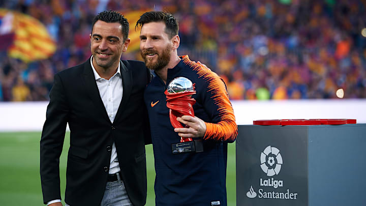 Xavi y Messi comparten una gran amistad