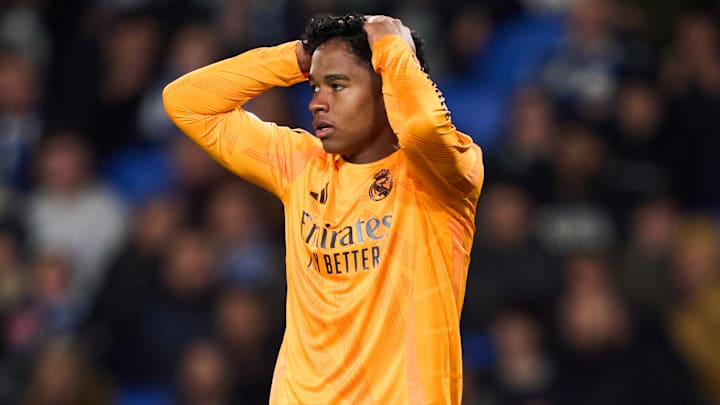 Endrick is concerned by his lack of minutes at Real Madrid