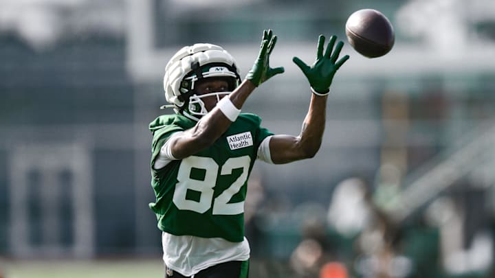 New York Jets wide receiver Arian Smith (82)