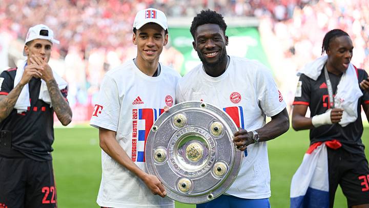Jamal Musiala, Alphonso Davies Jamal Musiala, Alphonso Davies