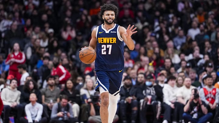 The Denver Nuggets and guard Jamal Murray are road favorites on Sunday. 