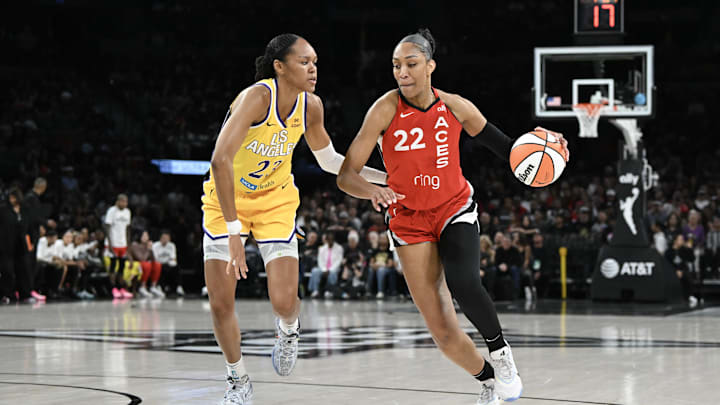 The Aces are favored at home on Wednesday. The Aces are favored at home on Wednesday.