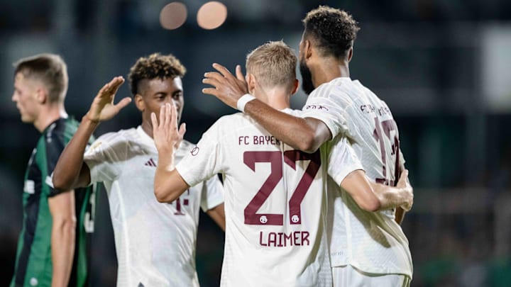 Der FC Bayern steht in der zweiten Runde Der FC Bayern steht in der zweiten Runde