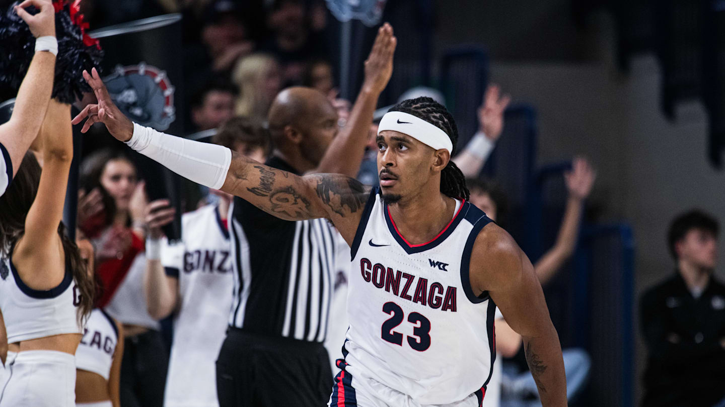 Gonzaga guard Adam Miller enters transfer portal in surprise bid for extra year of eligibility