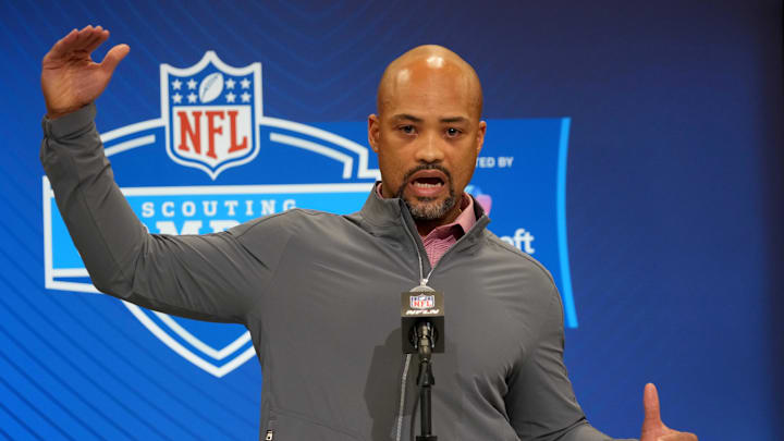 Atlanta Falcons general manager Terry Fontenot 