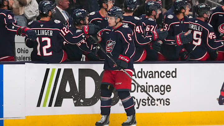 Washington Capitals v Columbus Blue Jackets