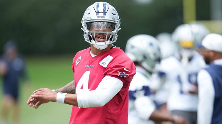 Dallas Cowboys quarterback Dak Prescott.