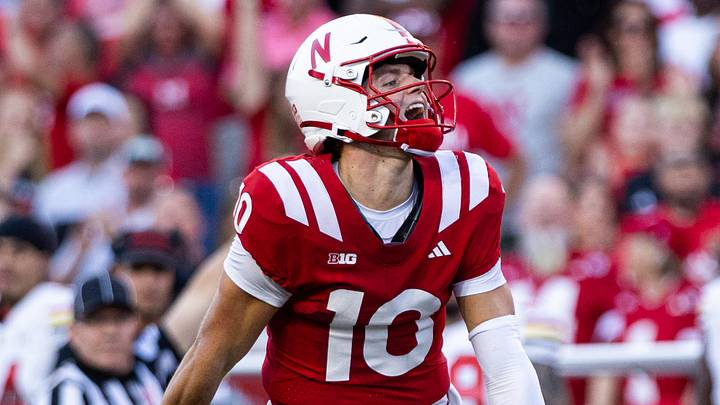 Nebraska quarterback Anthony Colandrea